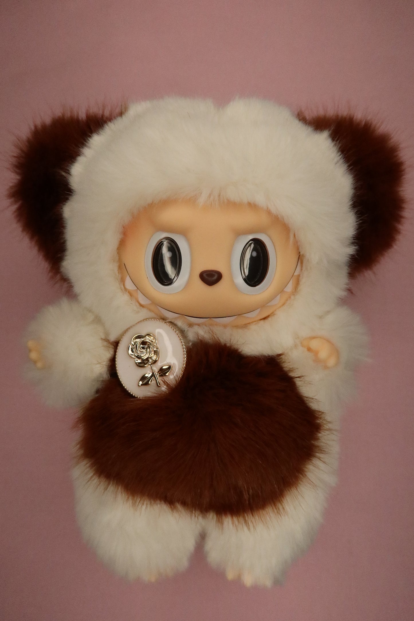 White & Light Brown Bubu