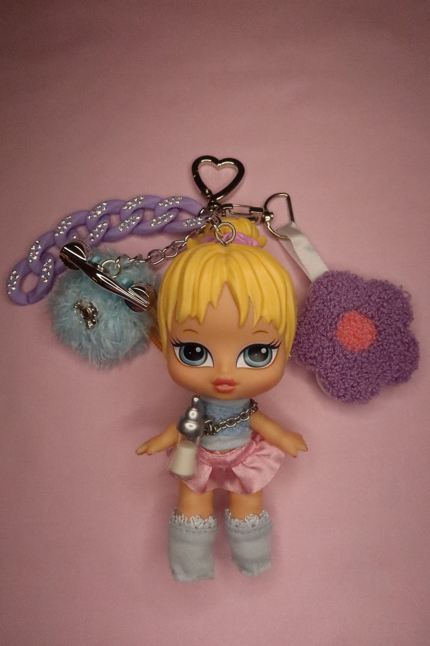 Cloe Bratz Doll Keychain