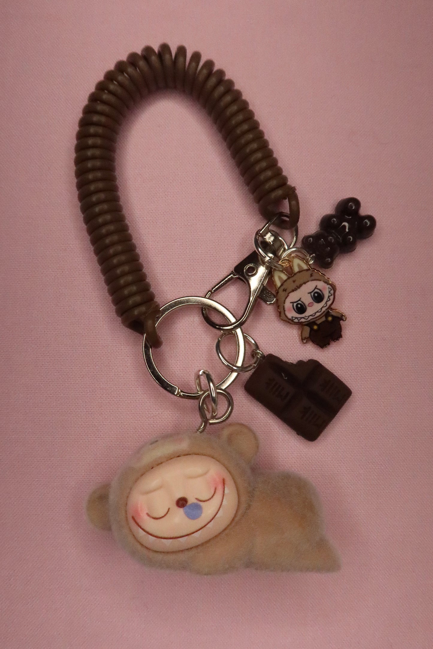 Brown Fuzzy Small Bubu