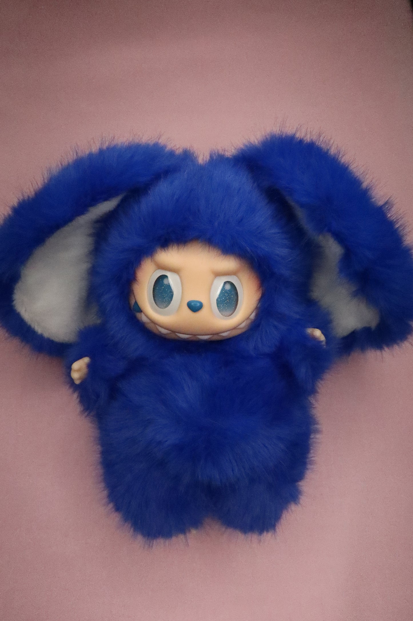 Bright Blue Elephant Bubu