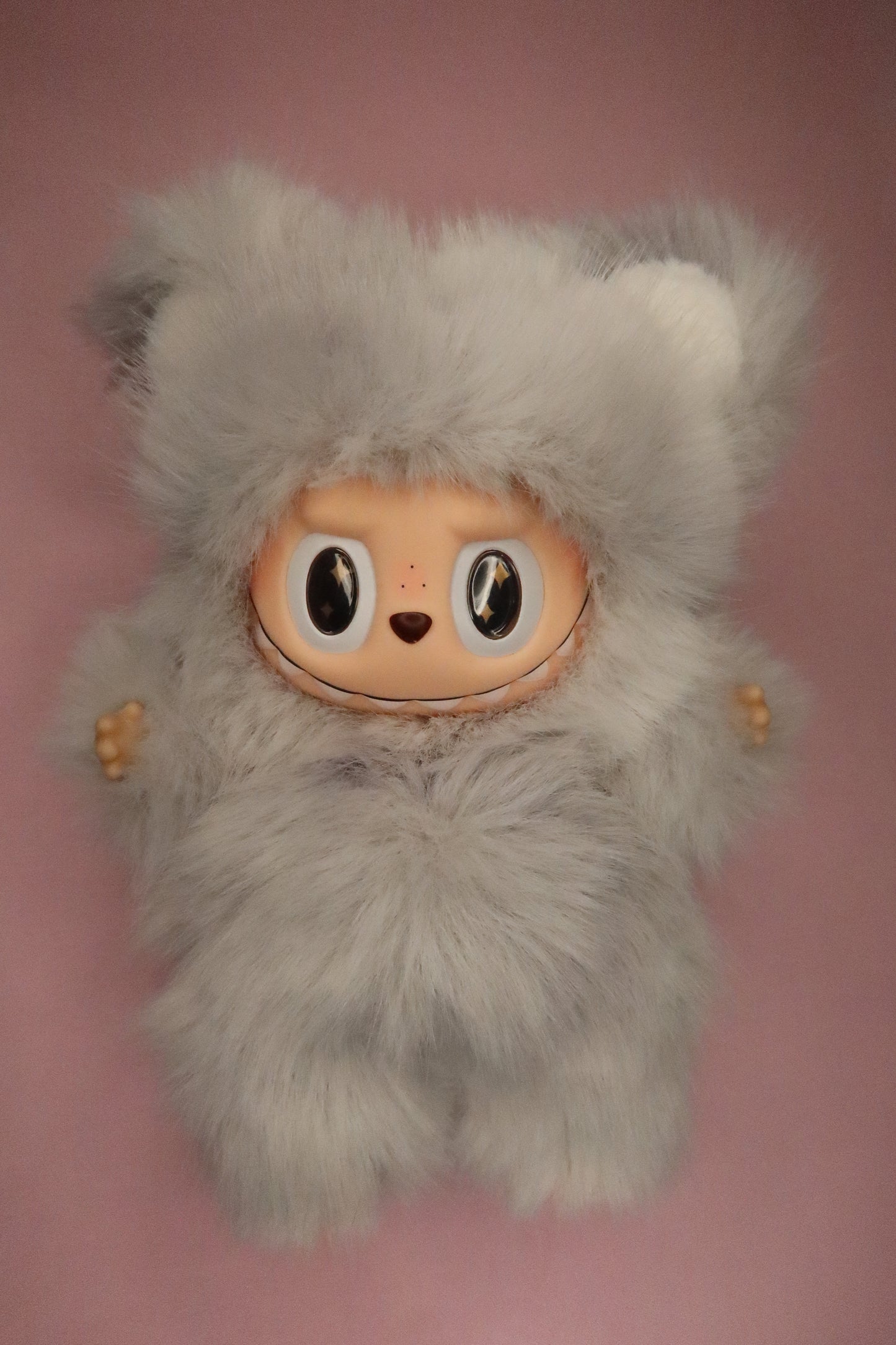 Fluffy Silver Bear Bubu