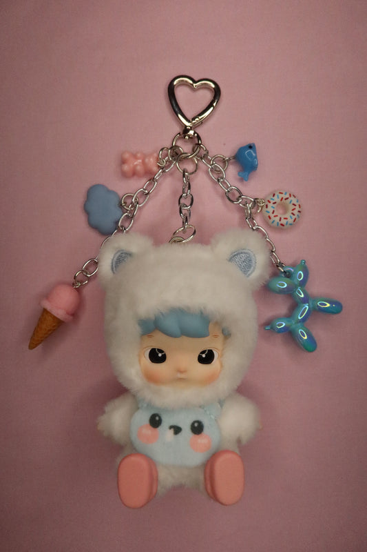 Hacipupu Snuggle With You Series GROWLING POLAR BEAR