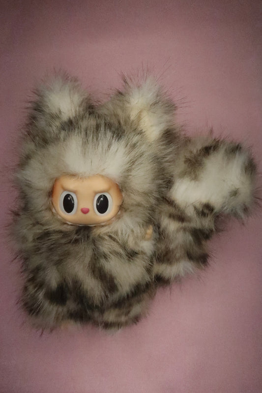 Brown/Black/White Fox Custom Bubu