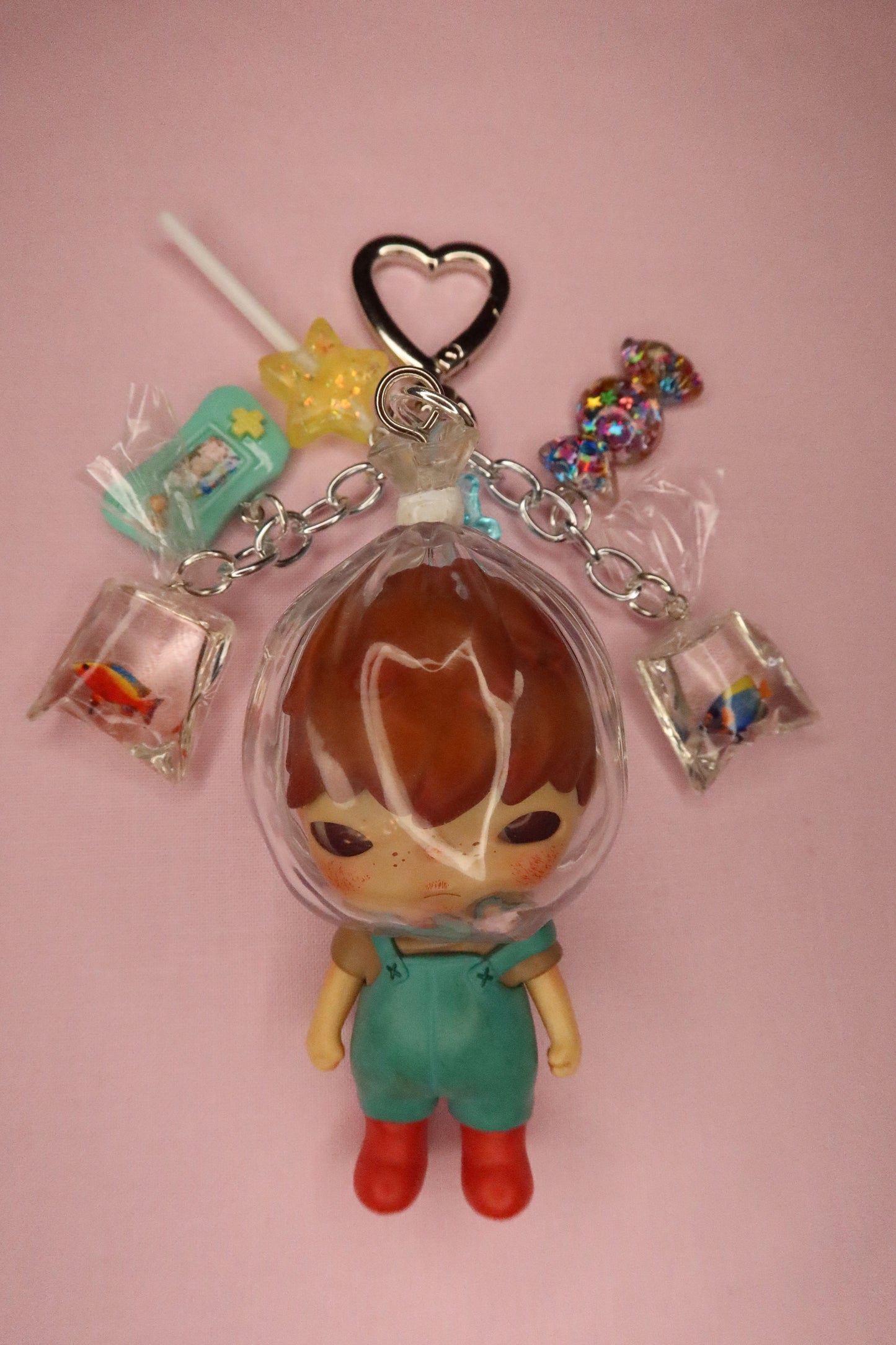 Fish Out of Water Hirono Keychain