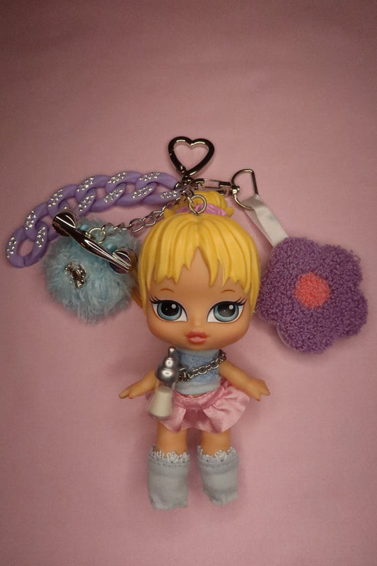 Cloe Bratz Doll Keychain
