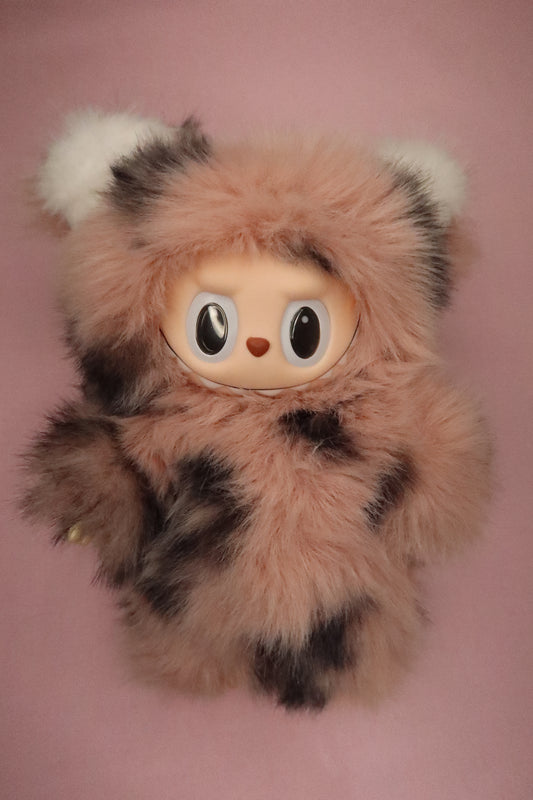 Black and pink cheetah Bubu