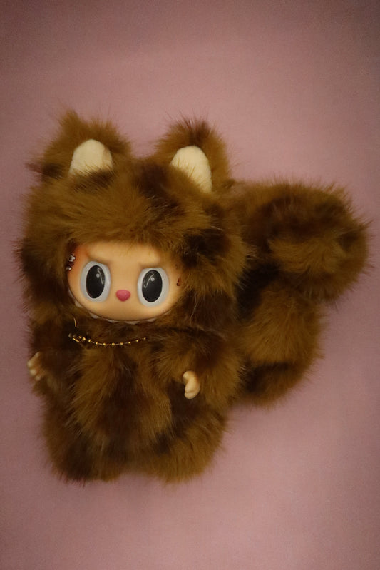 Brown Cheetah Fox Custom Bubu