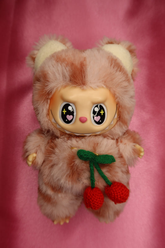 Pink-Leopard Bear Custom Bubu