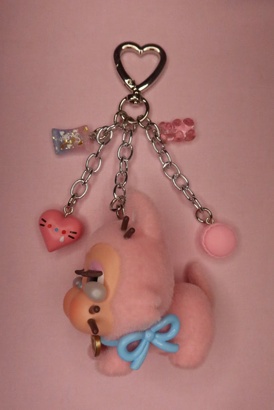 CRYBABY Crying for Love Kitty Keychain