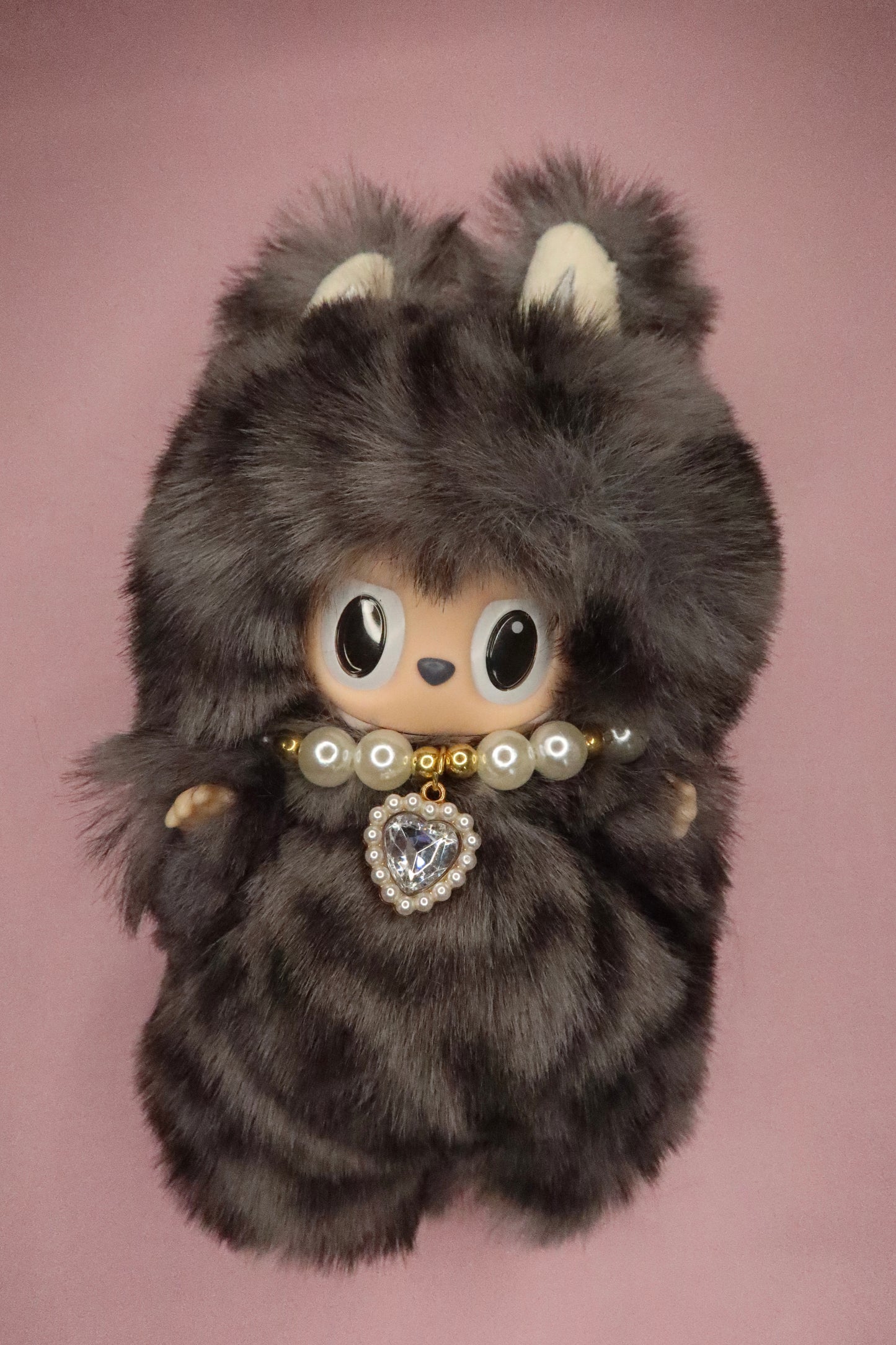 Grey Fluff Ball Bubu