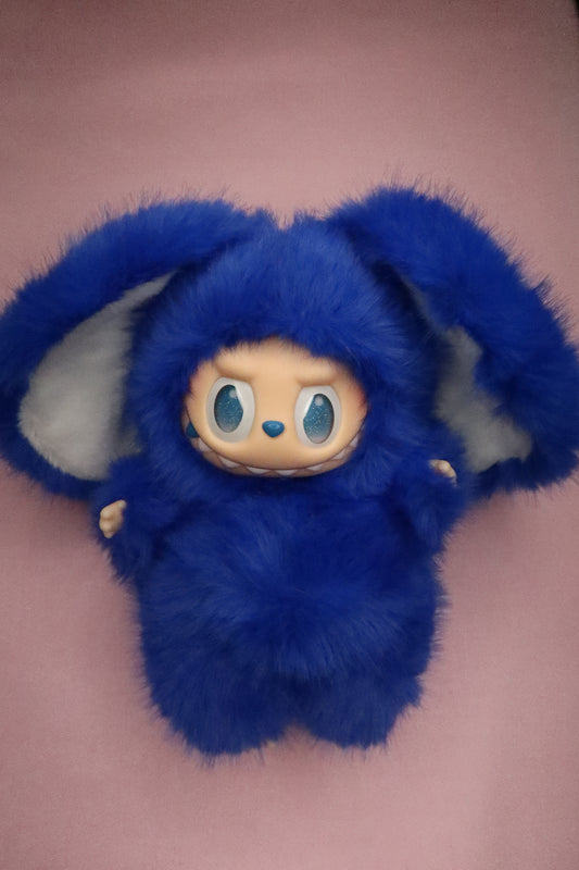 Bright Blue Elephant Bubu